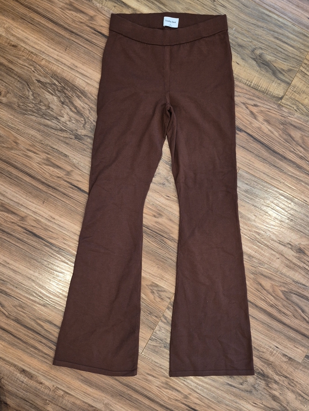 Sunday Best - Chocolate Brown Flare Pants (Soft Material)